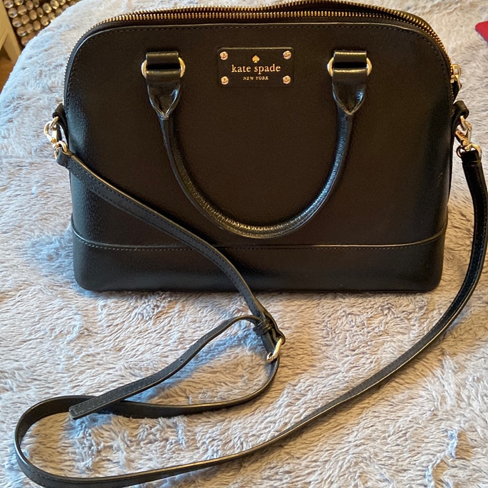 Black Kate Spade crossbody